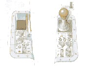 McLaren F1 Driver panels left and right